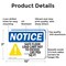 Signmission Safety Culture Sign, 10 in Width, Aluminum, Rectangle OS-2PACK-NS-A-710-L-16504 - alternate 2